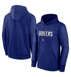 Men Los Angeles Dodgers Blue Pregame Performance Pullover Hoodie Men Los Angeles Dodgers Blue Pregame Performance Pullover Hoodie