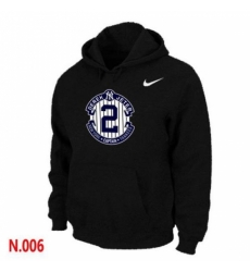 MLB Men Nike New York Yankees 2 Derek Jeter Pullover Hoodie Black MLB Men Nike New York Yankees 2 Derek Jeter Pullover Hoodie Black