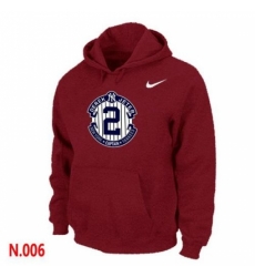 MLB Men Nike New York Yankees 2 Derek Jeter Pullover Hoodie Red MLB Men Nike New York Yankees 2 Derek Jeter Pullover Hoodie Red