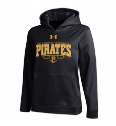 Men MLB Pittsburgh Pirates Under Armou Fleece Hoodie Black Men MLB Pittsburgh Pirates Under Armou Fleece Hoodie Black