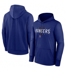 Men Texas Rangers Royal Pregame Performance Pullover Hoodie Men Texas Rangers Royal Pregame Performance Pullover Hoodie