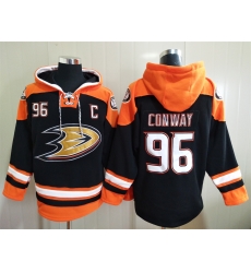Men Anaheim Ducks Charlie Conway 96 Blue Stitched NHL Hoodie Men Anaheim Ducks Charlie Conway 96 Blue Stitched NHL Hoodie