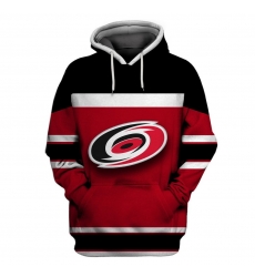 Men Carolina Hurricanes Red Black All Stitched Hooded Sweatshirt Men Carolina Hurricanes Red Black All Stitched Hooded Sweatshirt