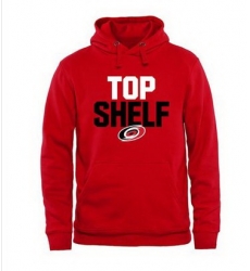 Men Carolina Hurricanes Top Shelf Pullover Hoodie Scarlet Men Carolina Hurricanes Top Shelf Pullover Hoodie Scarlet