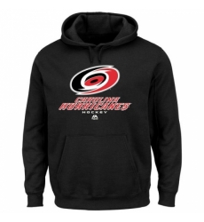 NHL Mens Carolina Hurricanes Majestic Critical Victory VIII Fleece Hoodie Black NHL Mens Carolina Hurricanes Majestic Critical Victory VIII Fleece Hoodie Black