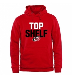 NHL Mens Carolina Hurricanes Top Shelf Pullover Hoodie Scarlet NHL Mens Carolina Hurricanes Top Shelf Pullover Hoodie Scarlet