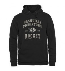 Men Nashville Predators Black Camo Stack Pullover Hoodie Men Nashville Predators Black Camo Stack Pullover Hoodie