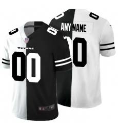 Men Women Youth Toddler Houston Texans Custom Men Black V White Peace Split Nike Vapor Untouchable Limited NFL Jersey Men Women Youth Toddler Houston Texans Custom Men Black V White Peace Split Nike Vapor Untouchable Limited NFL Jersey