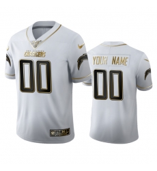 Men Women Youth Toddler Los Angeles Chargers Custom Men Nike White Golden Edition Vapor Limited NFL 100 Jersey Men Women Youth Toddler Los Angeles Chargers Custom Men Nike White Golden Edition Vapor Limited NFL 100 Jersey