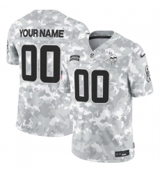 Men Minnesota Vikings Active Player Custom 2024 F U S E Arctic Camo Salute To Service Limited Stitched Football Jersey Men Minnesota Vikings Active Player Custom 2024 F U S E Arctic Camo Salute To Service Limited Stitched Football Jersey