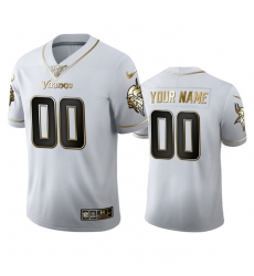 Men Women Youth Toddler Minnesota Vikings Custom Men Nike White Golden Edition Vapor Limited NFL 100 Jersey Men Women Youth Toddler Minnesota Vikings Custom Men Nike White Golden Edition Vapor Limited NFL 100 Jersey