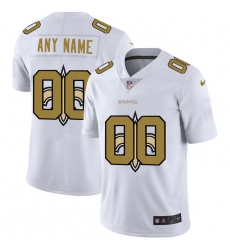Men Women Youth Toddler New Orleans Saints Custom White Men Nike Team Logo Dual Overlap Limited NFL Jersey Men Women Youth Toddler New Orleans Saints Custom White Men Nike Team Logo Dual Overlap Limited NFL Jersey