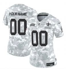 Women New Orleans Saints Active Player Custom 2024 F U S E Arctic Camo Salute To Service Limited Stitched Football Jersey Women New Orleans Saints Active Player Custom 2024 F U S E Arctic Camo Salute To Service Limited Stitched Football Jersey