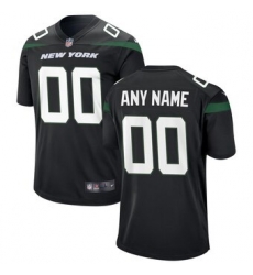Custom New York Jets Nike Vapor Limited Black Jersey Custom New York Jets Nike Vapor Limited Black Jersey