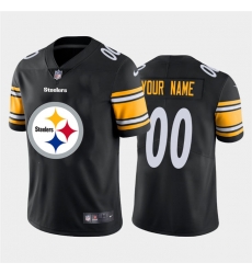Men Women Youth Toddler Pittsburgh Steelers Custom Black Men Nike Big Team Logo Vapor Limited NFL Jersey Men Women Youth Toddler Pittsburgh Steelers Custom Black Men Nike Big Team Logo Vapor Limited NFL Jersey