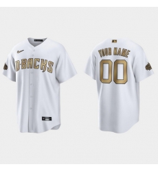 Men Women Youth Custom Arizona Diamondbacks 2022 Mlb All Star Game White Replica Jersey Men Women Youth Custom Arizona Diamondbacks 2022 Mlb All Star Game White Replica Jersey