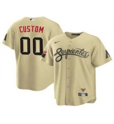 Men Women Youth Toddler Arizona Diamondbacks ACTIVE PLAYER Custom 2021 Gold City Connect Cool Base Stitched MLB Jersey Men Women Youth Toddler Arizona Diamondbacks ACTIVE PLAYER Custom 2021 Gold City Connect Cool Base Stitched MLB Jersey