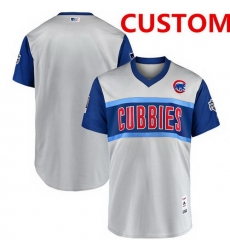Men Women Youth Toddler All Size Chicago Cubs Custom Gray 2019 MLB Little League Classic Team Jersey Men Women Youth Toddler All Size Chicago Cubs Custom Gray 2019 MLB Little League Classic Team Jersey