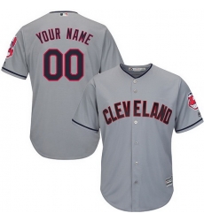 Men Women Youth Toddler All Size Authentic Grey Baseball Road Youth Jersey Customized Cleveland Indians Cool Base Men Women Youth Toddler All Size Authentic Grey Baseball Road Youth Jersey Customized Cleveland Indians Cool Base