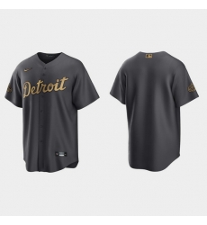 Men Women Youth Custom Detroit Tigers 2022 Mlb All Star Game Charcoal Replica Jersey Men Women Youth Custom Detroit Tigers 2022 Mlb All Star Game Charcoal Replica Jersey