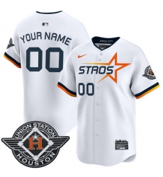 Men Women Youth Houston Astros Active Player Custom White 2025 City Connect Limited Stitched Baseball Jersey Men Women Youth Houston Astros Active Player Custom White 2025 City Connect Limited Stitched Baseball Jersey