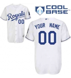 Men Women Youth All Size Kansas City Royals Cool Base Custom Jerseys White Men Women Youth All Size Kansas City Royals Cool Base Custom Jerseys White