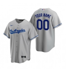 Men Women Youth Toddler All Size Los Angeles Dodgers Custom Nike Gray Stitched MLB Cool Base Road Jersey Men Women Youth Toddler All Size Los Angeles Dodgers Custom Nike Gray Stitched MLB Cool Base Road Jersey