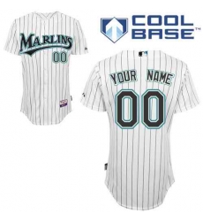 Men Women Youth All Size Florida Miami Marlins Custom Cool Base Jersey White Men Women Youth All Size Florida Miami Marlins Custom Cool Base Jersey White