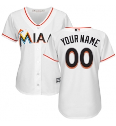 Men Women Youth All Size Miami Marlins Majestic White Home Cool Base Custom Jersey Men Women Youth All Size Miami Marlins Majestic White Home Cool Base Custom Jersey