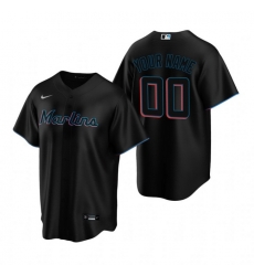 Men Women Youth Toddler All Size Miami Marlins Custom Nike Black Stitched MLB Cool Base Jersey Men Women Youth Toddler All Size Miami Marlins Custom Nike Black Stitched MLB Cool Base Jersey