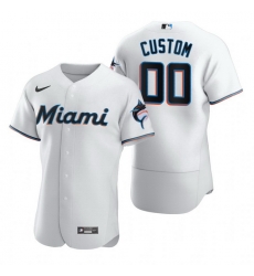 Men Women Youth Toddler All Size Miami Marlins Custom Nike White 2020 Stitched MLB Flex Base Jersey Men Women Youth Toddler All Size Miami Marlins Custom Nike White 2020 Stitched MLB Flex Base Jersey