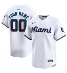 Men Women youth Miami Marlins Active Player Custom White 2024 Home Limited Stitched Baseball Jersey Men Women youth Miami Marlins Active Player Custom White 2024 Home Limited Stitched Baseball Jersey
