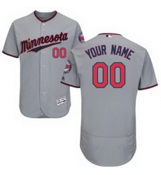 Men Women Youth All Size Minnesota Twins Majestic Road Flex Base Authentic Collection Custom Jersey Gray Men Women Youth All Size Minnesota Twins Majestic Road Flex Base Authentic Collection Custom Jersey Gray