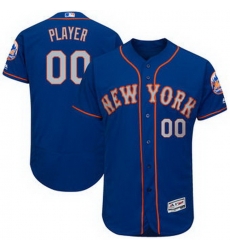 Men Women Youth All Size Flex Base New York Mets Majestic Royal Gray 2017 Alternate Authentic Collection Custom Jersey Men Women Youth All Size Flex Base New York Mets Majestic Royal Gray 2017 Alternate Authentic Collection Custom Jersey