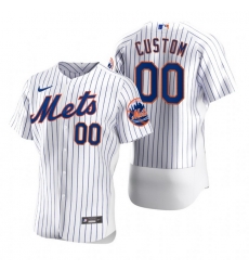 Men Women Youth Toddler All Size New York Mets Custom Nike White 2020 Stitched MLB Flex Base Jersey Men Women Youth Toddler All Size New York Mets Custom Nike White 2020 Stitched MLB Flex Base Jersey