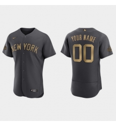Men Women Youth Custom New York Yankees 2022 Mlb All Star Game Authentic Charcoal Jersey Men Women Youth Custom New York Yankees 2022 Mlb All Star Game Authentic Charcoal Jersey
