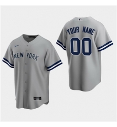 Men Women youth Custom New York Yankees Gray Road Replica Jersey Men Women youth Custom New York Yankees Gray Road Replica Jersey