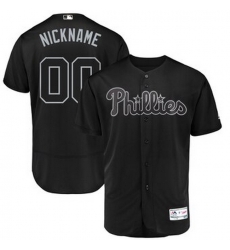 Men Women Youth Toddler All Size Philadelphia Phillies Majestic 2019 Players Weekend Flex Base Authentic Roster Custom Black Jersey Men Women Youth Toddler All Size Philadelphia Phillies Majestic 2019 Players Weekend Flex Base Authentic Roster Custom Black Jersey