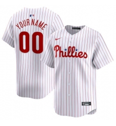 Men Women youth Philadelphia Phillies Active Player Custom White Home Limited Stitched Jersey Men Women youth Philadelphia Phillies Active Player Custom White Home Limited Stitched Jersey