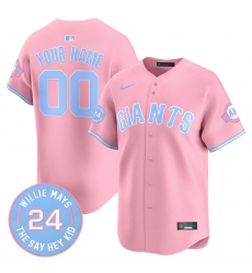 San Francisco Giants Pink Customized Jersey San Francisco Giants Pink Customized Jersey