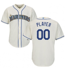 Men Women Youth All Size Seattle Mariners Majestic Cream Cool Base Custom Jersey 3 Men Women Youth All Size Seattle Mariners Majestic Cream Cool Base Custom Jersey 3