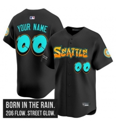 Men Women Youth Seattle Mariners Active Player Custom Black 2025 Graffiti Emerald Drop Edition Vapor Premier Limited Stitched Jersey