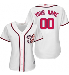 Men Women Youth All Size Washington Nationals Cool Base Custom Jersey White Men Women Youth All Size Washington Nationals Cool Base Custom Jersey White