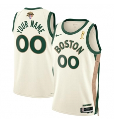 Men Boston Celtics Active Player Custom 2024 Finals Champions City Edition Stitched Basketball Jersey Men Boston Celtics Active Player Custom 2024 Finals Champions City Edition Stitched Basketball Jersey
