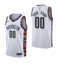Men Women Youth Toddler All Size Brooklyn Nets Custom 2019 20 White City Edition NBA Jersey Men Women Youth Toddler All Size Brooklyn Nets Custom 2019 20 White City Edition NBA Jersey