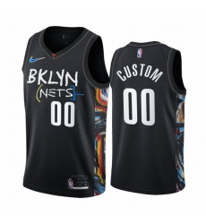 Men Women Youth Toddler Brooklyn Nets Black City Edition Custom Nike NBA Stitched Jersey Men Women Youth Toddler Brooklyn Nets Black City Edition Custom Nike NBA Stitched Jersey