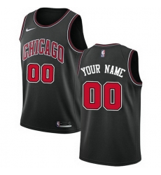 Men Women Youth Toddler All Size Nike Chicago Bulls Customized Swingman Black Statement Edition NBA Jersey Men Women Youth Toddler All Size Nike Chicago Bulls Customized Swingman Black Statement Edition NBA Jersey