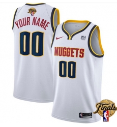 Men Denver Nuggets Active Player Custom White 2023 Finals Association Edition Stitched Basketball Jersey Men Denver Nuggets Active Player Custom White 2023 Finals Association Edition Stitched Basketball Jersey