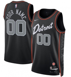 Men Women Youth Customized Detroit Pistons Nike Black 2023 24 Custom Swingman Jersey City Edition Men Women Youth Customized Detroit Pistons Nike Black 2023 24 Custom Swingman Jersey City Edition
