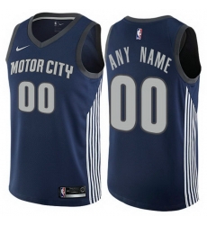 Men Women Youth Toddler All Size Nike Detroit Pistons Customized Authentic Navy Blue NBA City Edition Jersey Men Women Youth Toddler All Size Nike Detroit Pistons Customized Authentic Navy Blue NBA City Edition Jersey